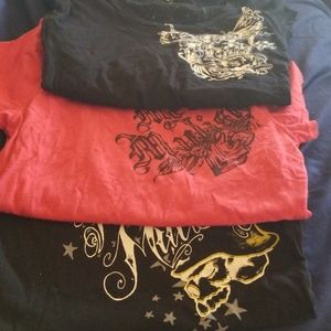 Metal mulisha lot of 3 shirts